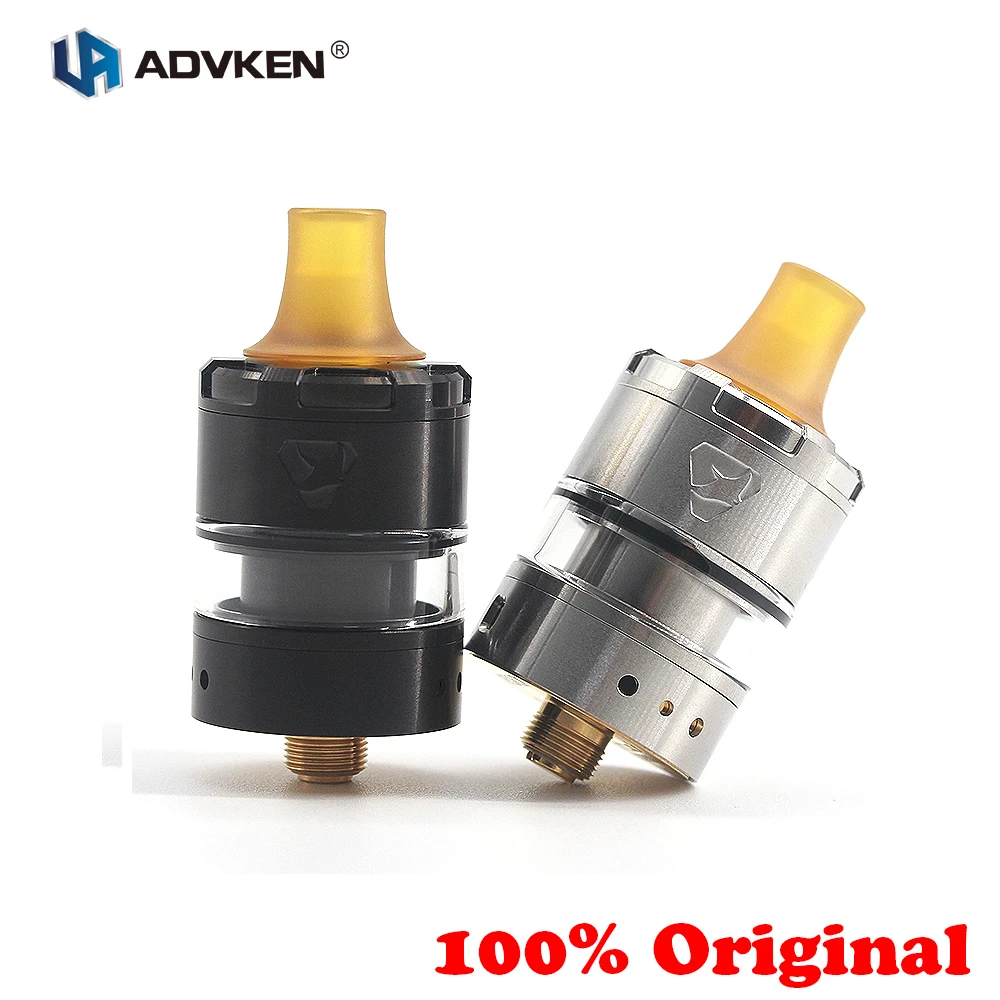 Vape бак Advken Manta V2 MTL RTA 2 мл емкость бака с 810 капельным наконечником электронная