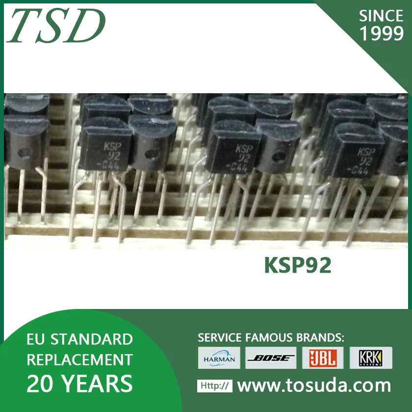 Фото 100 шт./лот транзистор KSP92 TO 92|Печатные платы| |