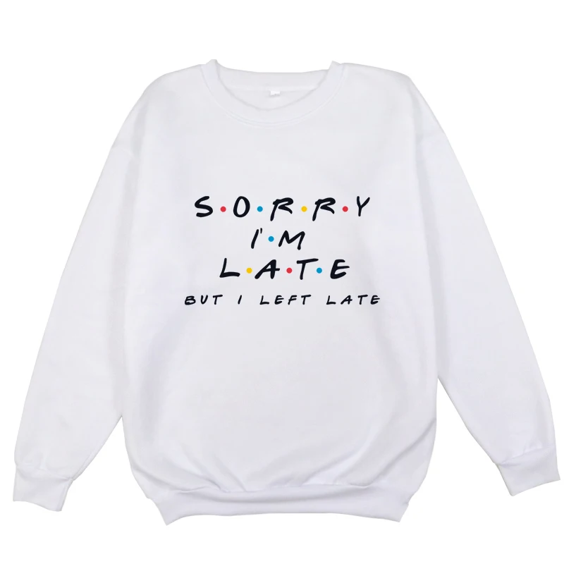 Sweater 17 Толстовки с круглым вырезом для мальчиков и девочек, толстовки с круглым вырезом и длинными рукавами для друзей и ТВ-шоу, Мужская/Женская спортивная одежда с круглым воротником, джемперы унисекс - Цвет: Sweater 17