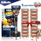 Бритва для мужчин Gillette Fusion 5, с подставкой
