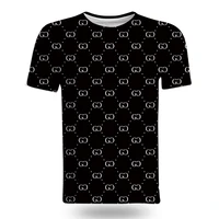 2021 summer fashion gg 3d printed t shirt men and women stitching breathable street fashion tide clothes xxs 6xl code