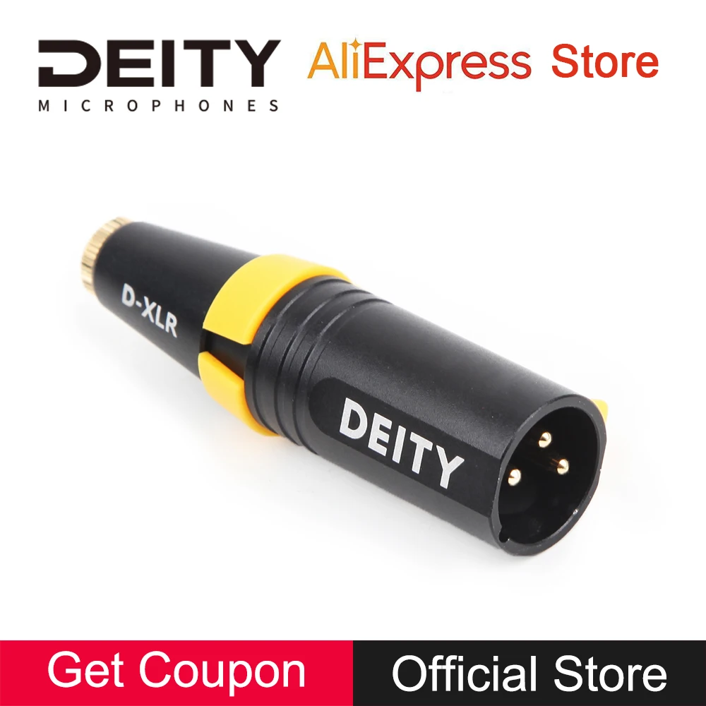 Deity D XLR Кабель адаптер для V. Lav V mic D3 Pro расположение комплект преобразования 3 5 мм
