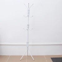 iron coat stand tree holder hanger tree branch hat rack 12 hooks clothes organizing rack for home bedroom white