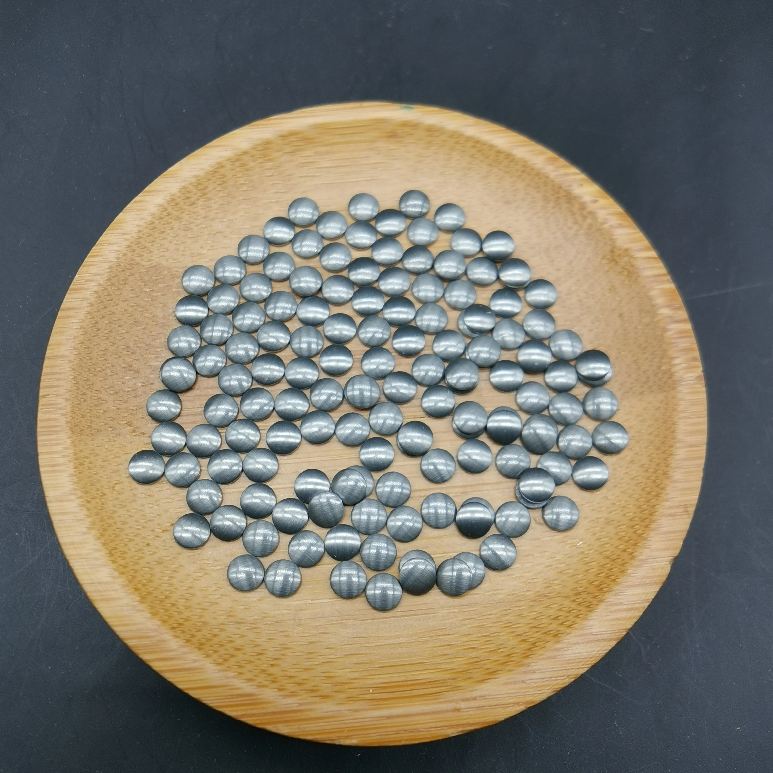 Круглые шпильки хит продаж металлические стразы обувь на плоской подошве