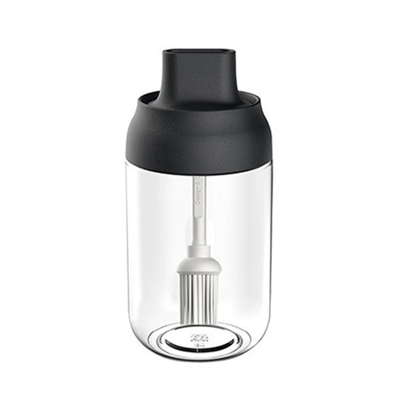 Кухня контейнер для приправы прозрачный Стекло банка специй коробка с SpoonBrush