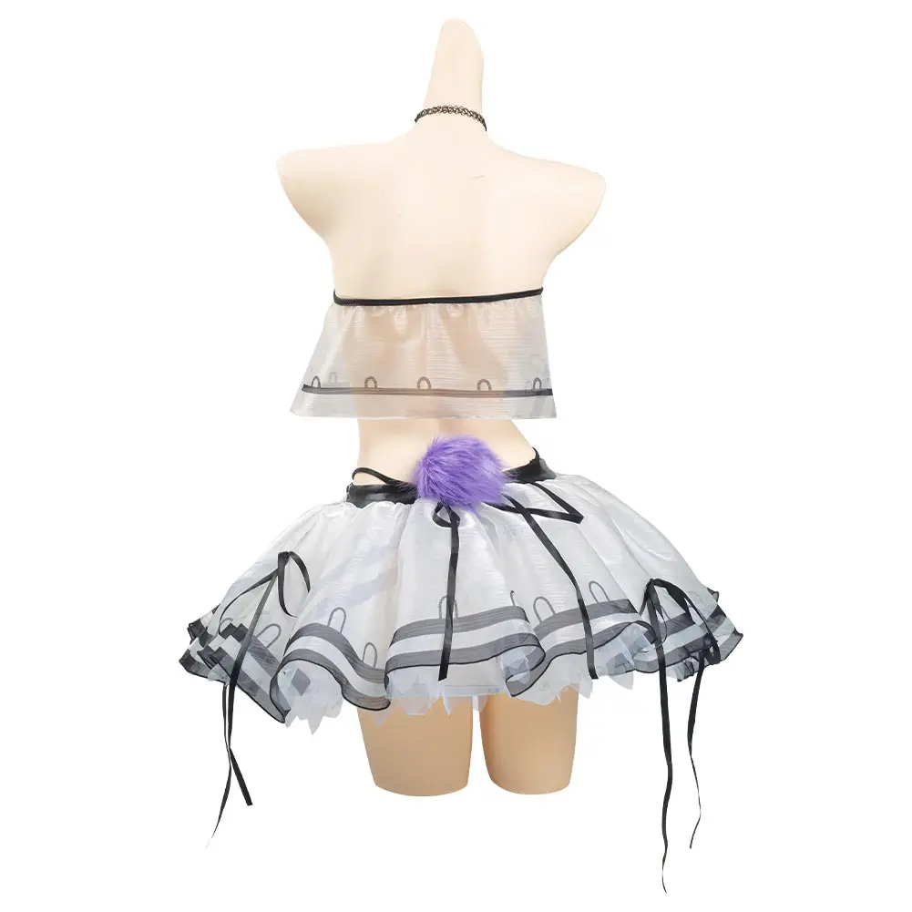 Женские летние костюмы для косплея arknight из веревки с цветами купальники юбка на