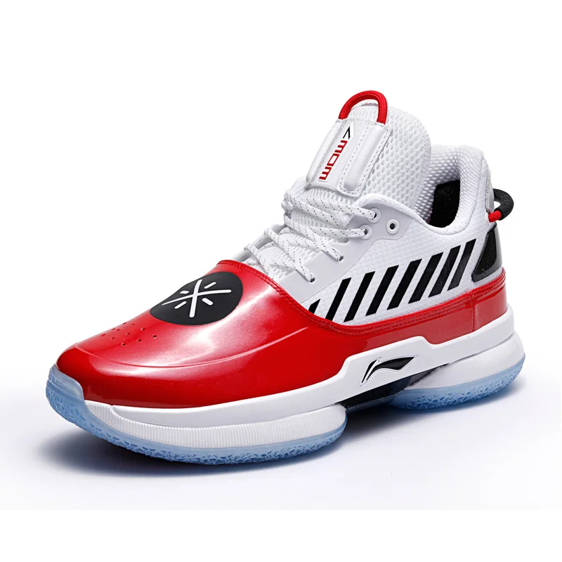 Мужская баскетбольная обувь WOW 7 wow7 спортивная с подушкой Li Ning wayofwade CLOUD BOUNSE + ABAN079
