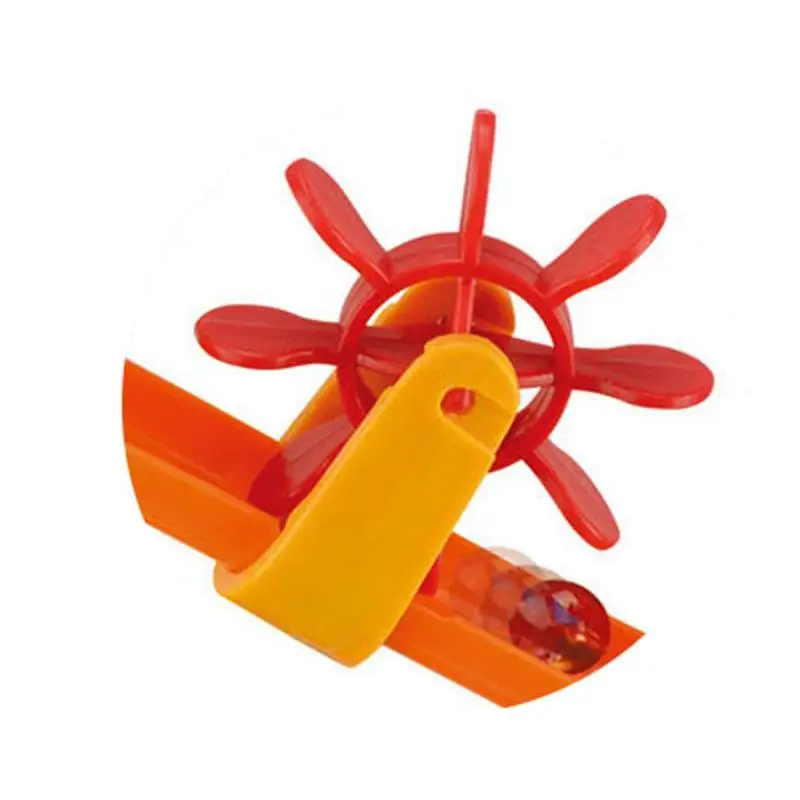 91 шт. Строительные блоки DIY мяч трек цепи мрамор гоночная башня игрушка детский