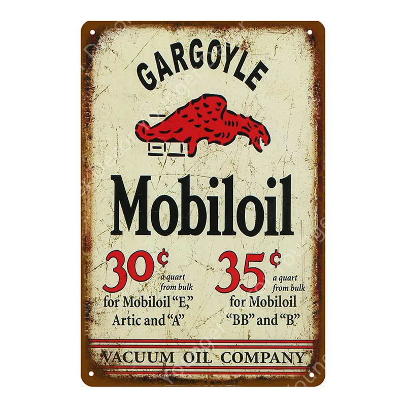 YD2561EI Sky Chief бензин Винтаж Плакат Mobil кастрол GTX моторное масло металлические знаки наклейки на стену Паб Бар Гараж Декор Искусство табличка YI-086 - Цвет: YD2561EI