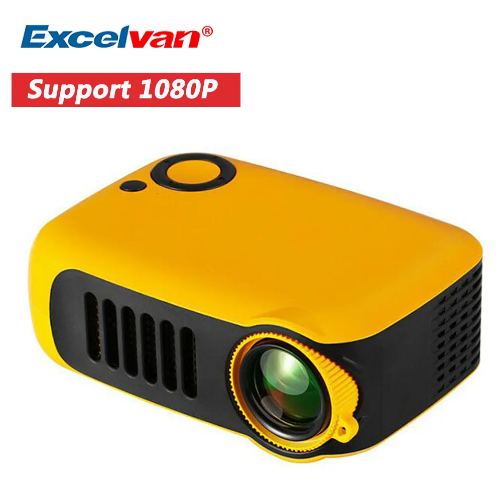 Excelvan A2000 портативный мини проектор 240P светодиодный для видеоигр домашний