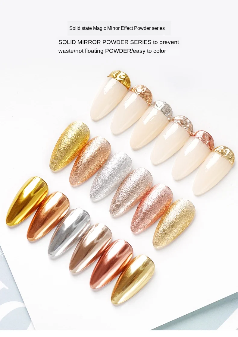 Твердая Волшебная зеркальная пудра ультра-мелкая муки профессиональный