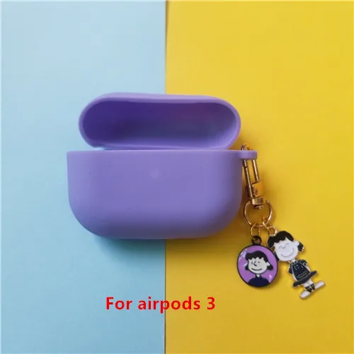 17 Милый силиконовый чехол с подвеской для Apple Airpods Pro Чехол Аксессуары для наушников Bluetooth защитный чехол - Цвет: 17