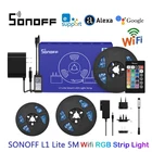 Умный светодиодный светильник SONOFF L2 Lite, 5 м, с регулируемой яркостью, для ЕССША, Wifi, гибкий, RGB, умный Домашний Светильник s, для Alexa Google eWeLink
