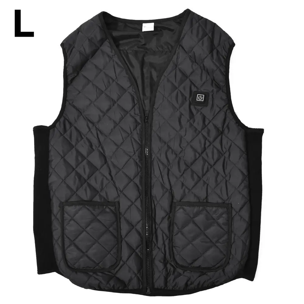 

Heated Vest Bluetooth App Jacket USB Men Winter Electrical Heated Sleevless Jacket Outdoor Fishing Hunting Waistcoat Hiking Vest