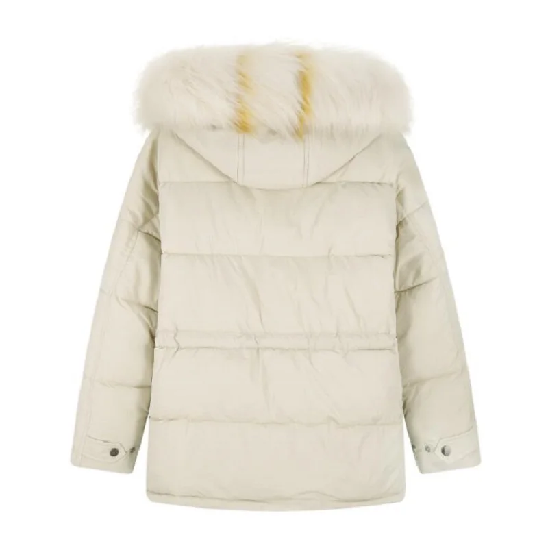 

Plus Size Women Fashion Women Winter 2019 Coats New Korean Women's Long Section Parka Jacket Women's Down Thick Slim Jacket