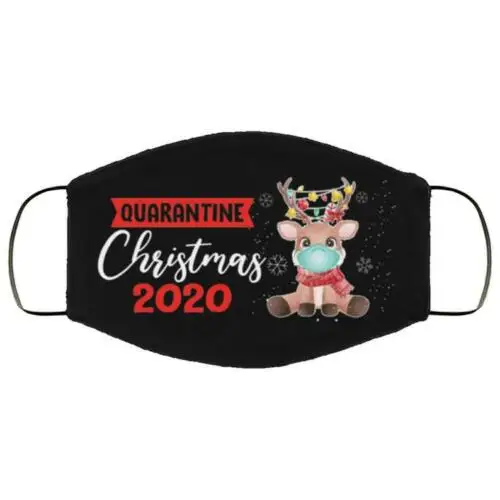 

Christmas 2020 Face Mask Funny Reindeer Merry Christmas 2020 Cotton
