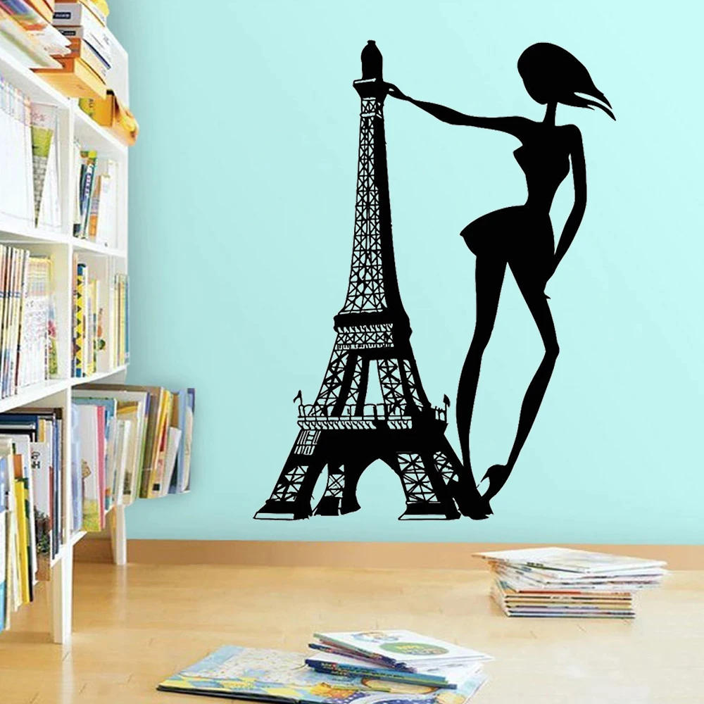 

Виниловые наклейки на стену с изображением Эйфелевой башни