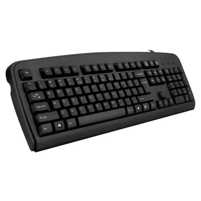 A4TECH KB-8U Портативный прочный 104 ключ USB Проводная Водонепроницаемая игровая клавиатура для компьютера офиса Windows XP/Vista/7