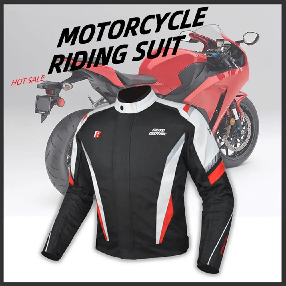 

Motorcycle Jersey Elastic Body With Detachable Liner And Protective Gear Anti-fall And Warm Motorcycle Jacket