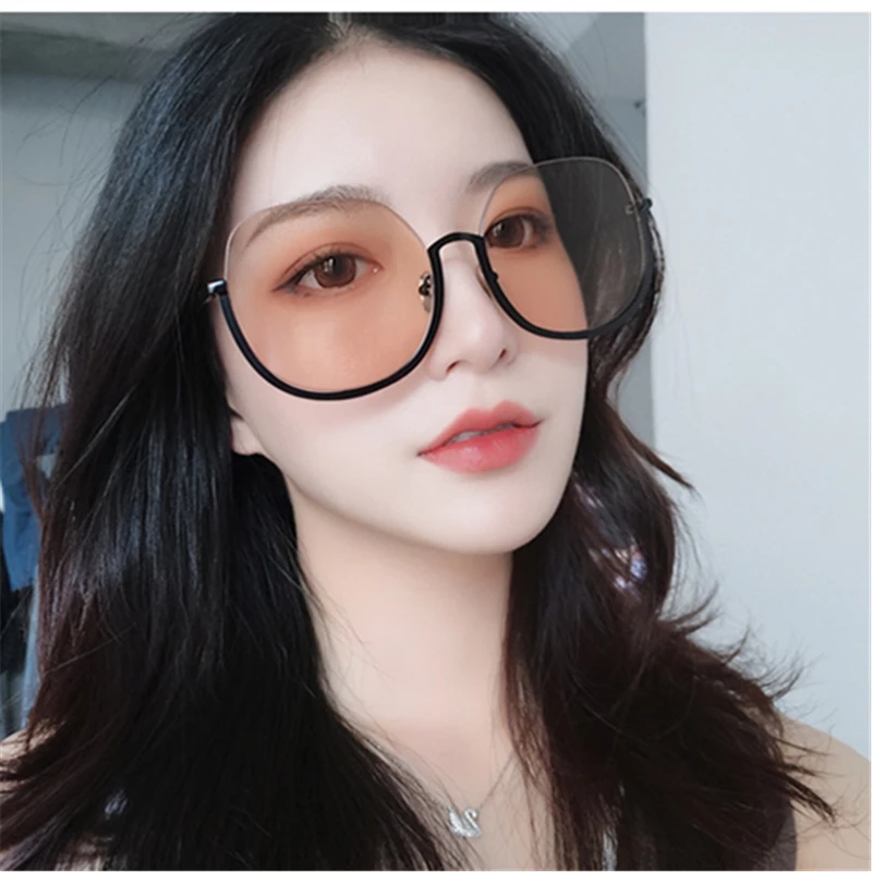 Роскошные брендовые винтажные Круглые Солнцезащитные очки для женщин 2019 новая