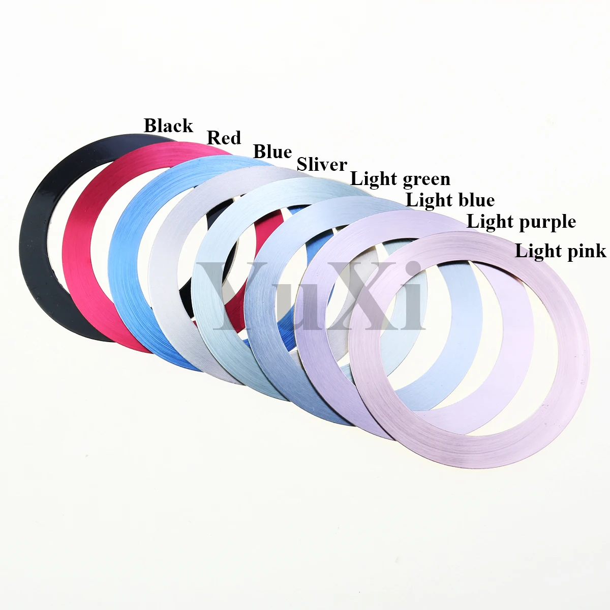 YuXi красочное заднее кольцо для PSP 2000/1000 задняя крышка корпуса стальное 1000 2000