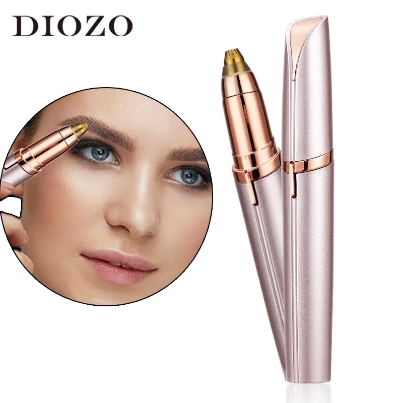 Электрический эпилятор для бровей ручка мини триммер портативная бритва