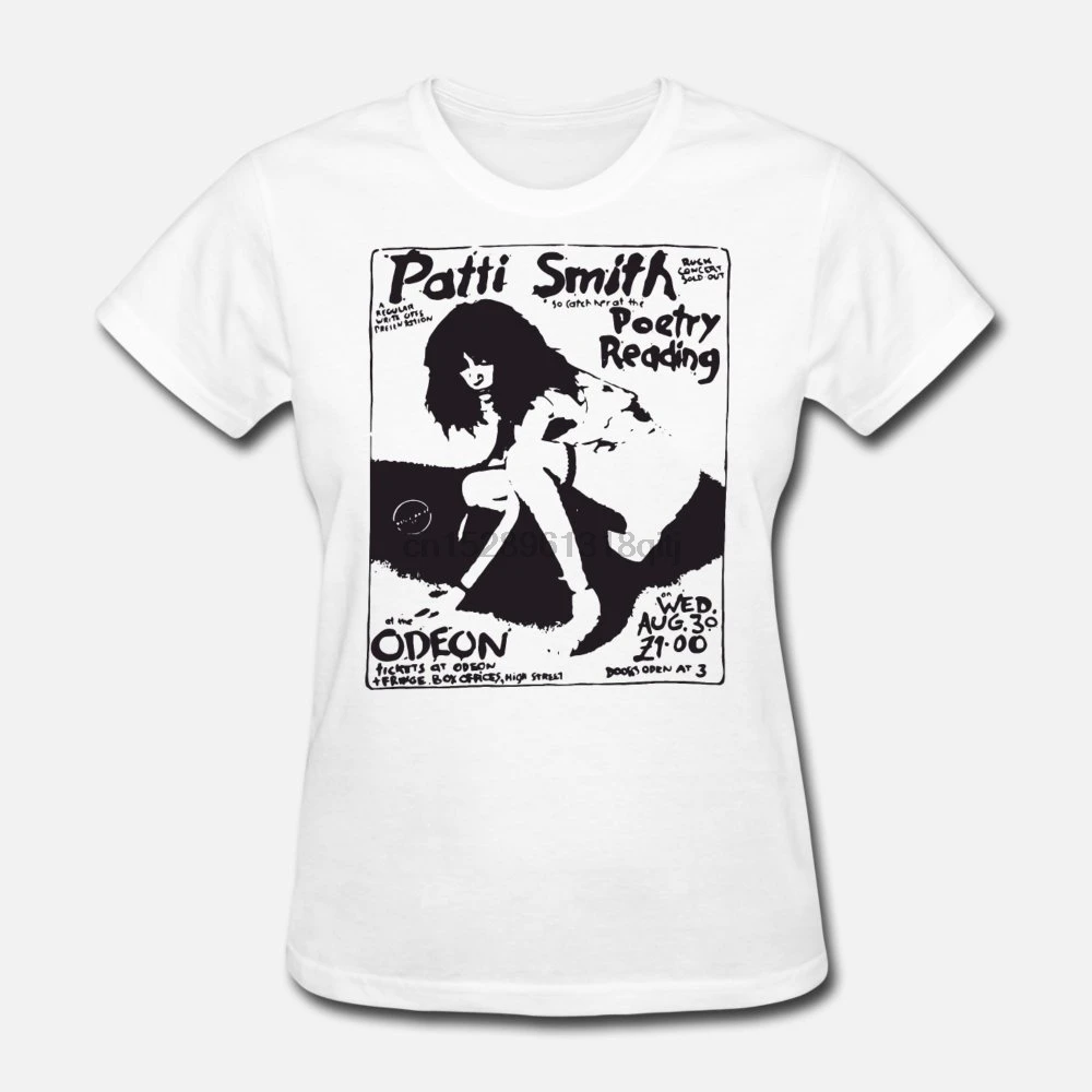 Мужская футболка Patti Smith Gig Poster флаер панк Рок Группа Музыка женские