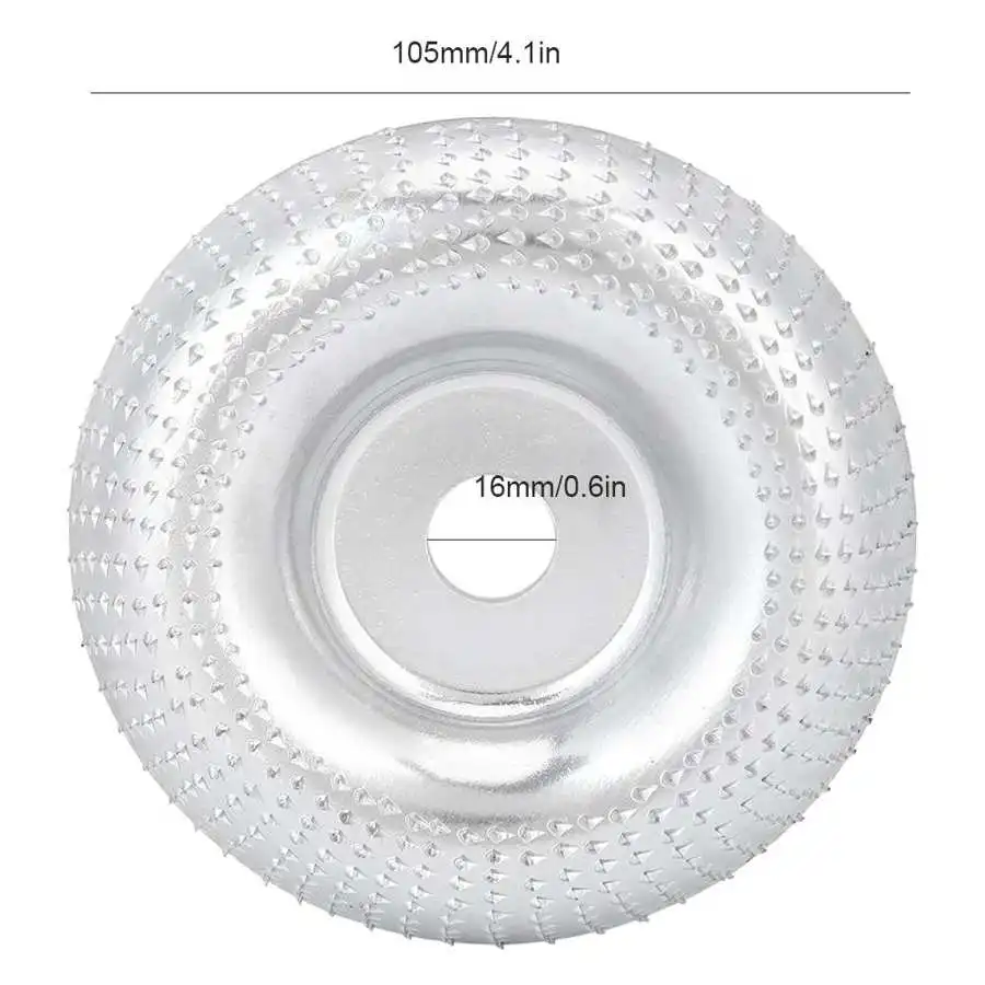 Серебряная шлифовальная дуговая резьба для углового шлифовального круга