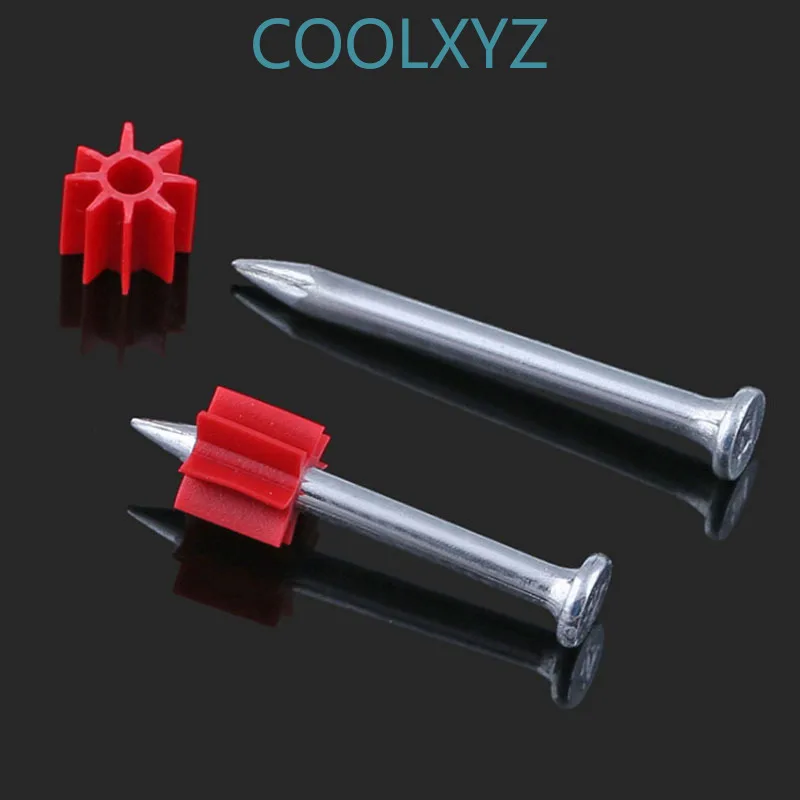 Жесткие цементные настенные стальные гвозди CoolXYZ закаленные рекламные 50 шт. |