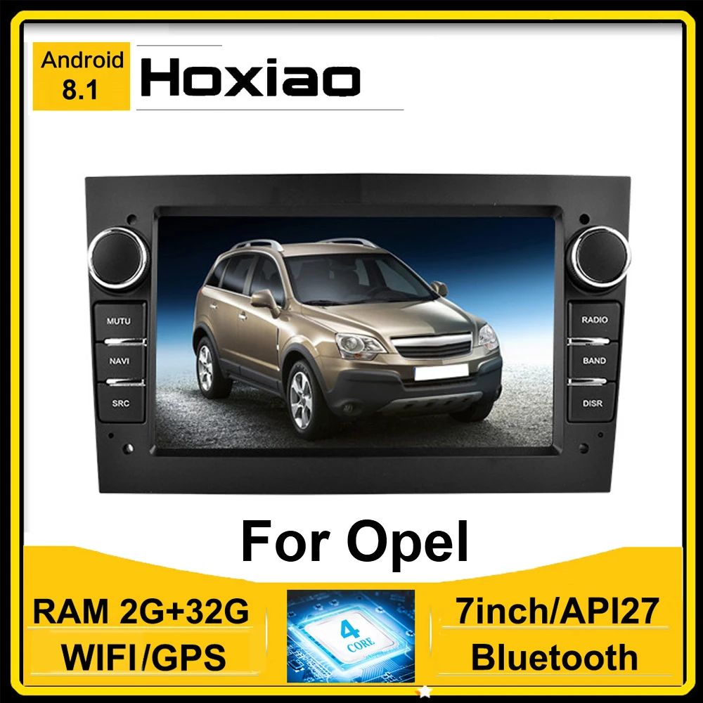 Автомагнитола 2 Din на Android для Opel Vauxhall Astra H G J Vectra Antara Zafira Corsa Vivaro Meriva Veda GPS-навигация