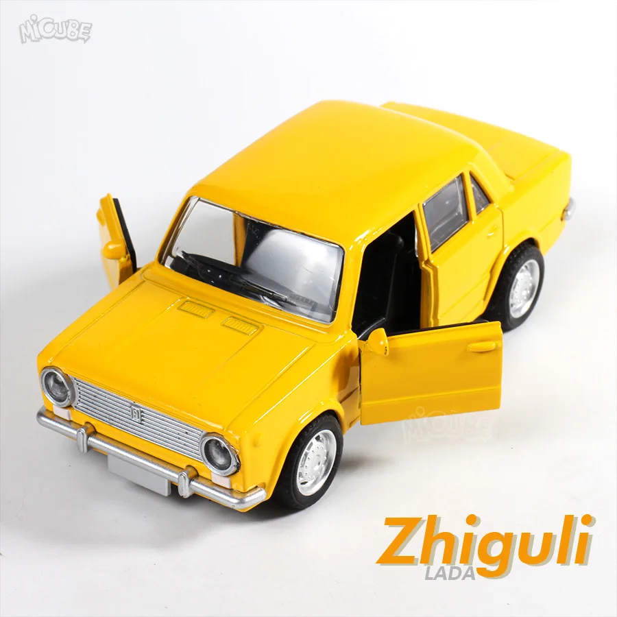 1:36 игрушечный автомобиль из сплава LADA Zhiguli autoVAZ металлическая игрушка Литые и