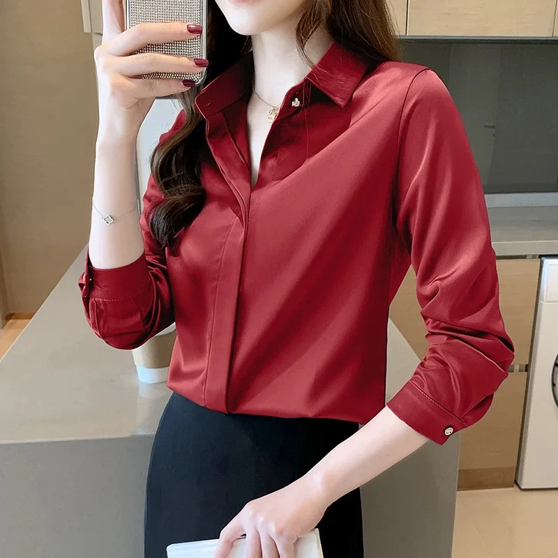 

Fashion Women burgundy Tops T-shirts Female 2019 Summer