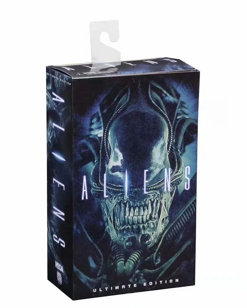 

Aliens Xenomorph 1989 Blue Brown Alien Egg Facehuggers Chestburster Action Figures Super Movable Joints Model Toy Gift