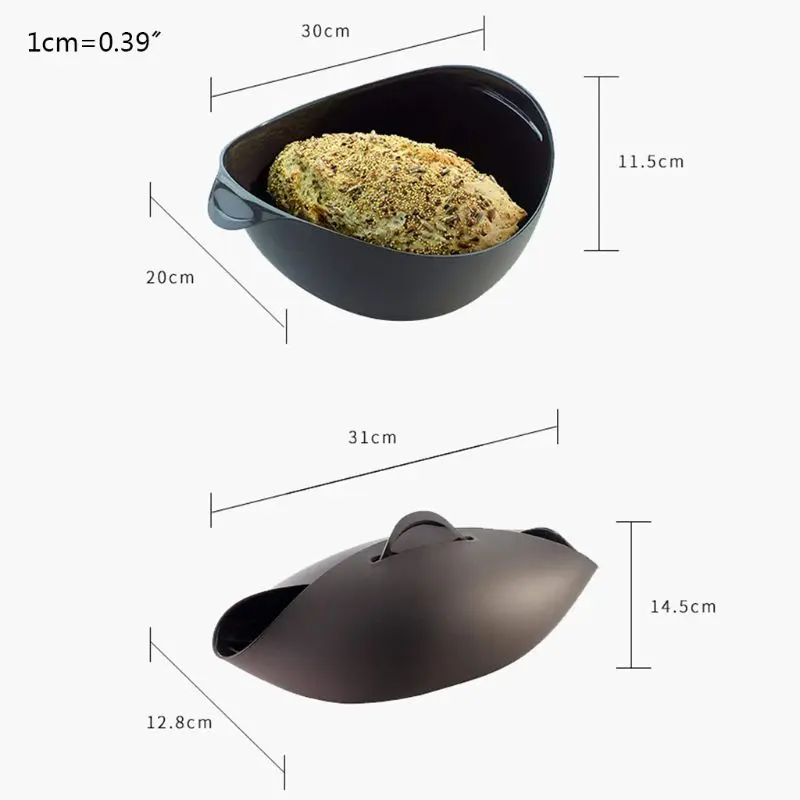 

M17D Silicone Bread Maker Silicone Steamer Bread Baking Pan Household Kitchen Baking Supplies