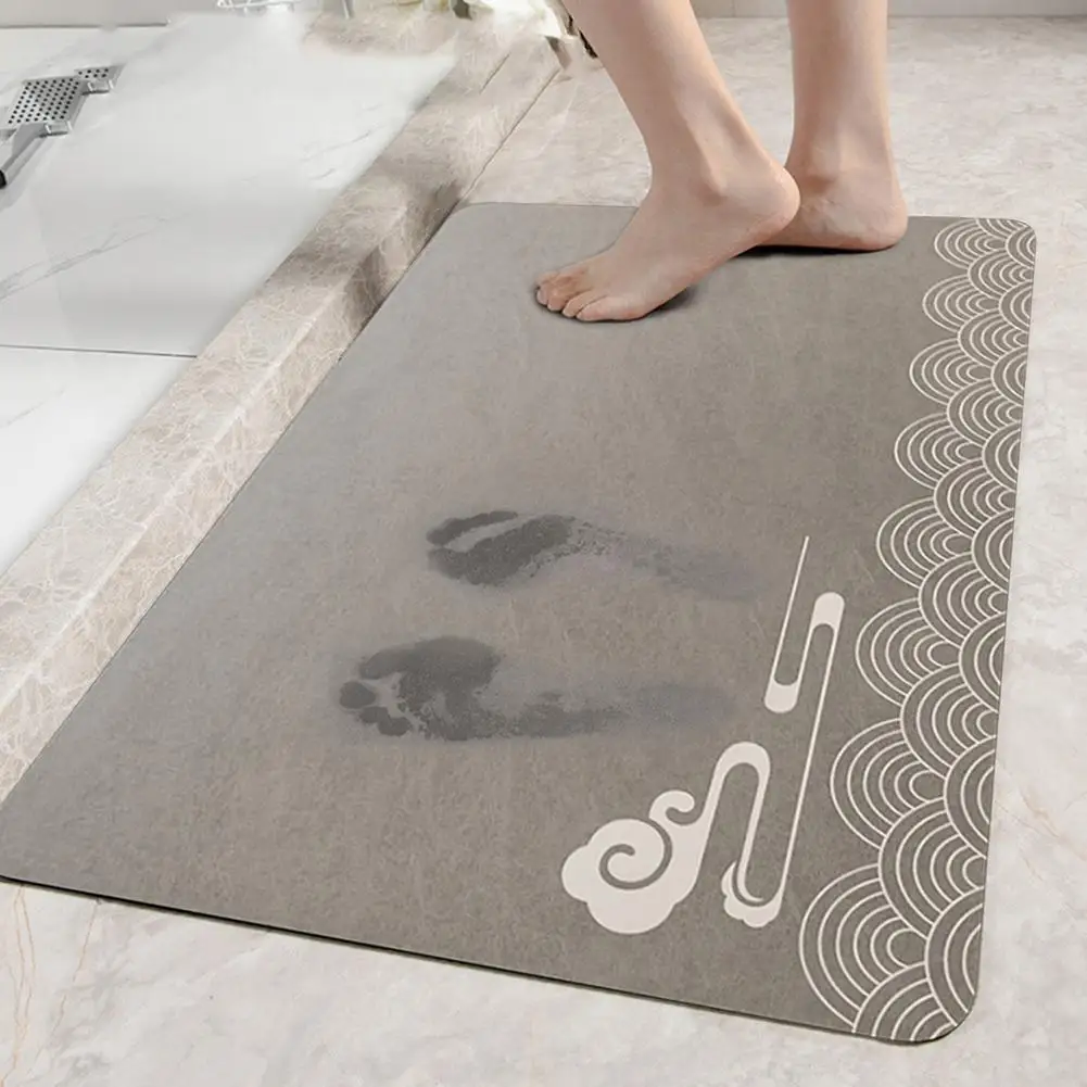 

Kitchen Mats For Floor Absorbent Bath Mats Non-slip Floor Mat 60x40cm Door Mat For Bathroom Toilet Front Door Kitchen Carpet E