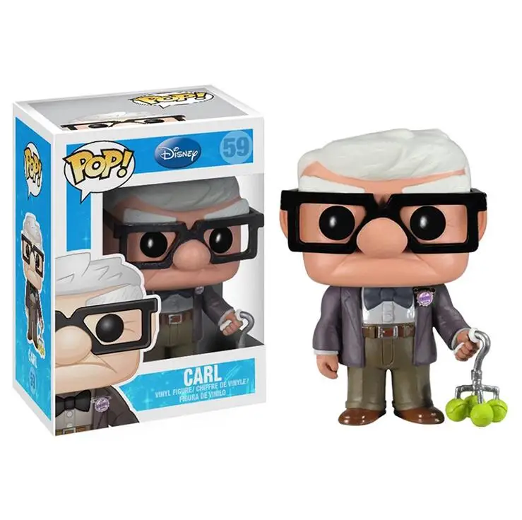 Оригинальные фигурки героев мультфильмов FUNKO POP Pixar и CARL 2020 коллекционные модели