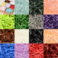 20gbag colorful diy paper raffia shredded paper confetti gift box filling material wedding christmas home decoration supplies