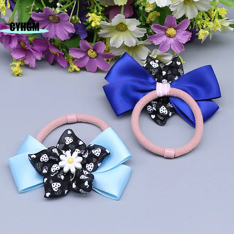 Новая мода обтянутая тканью Пакет резинки для волос резинка в африканском стиле