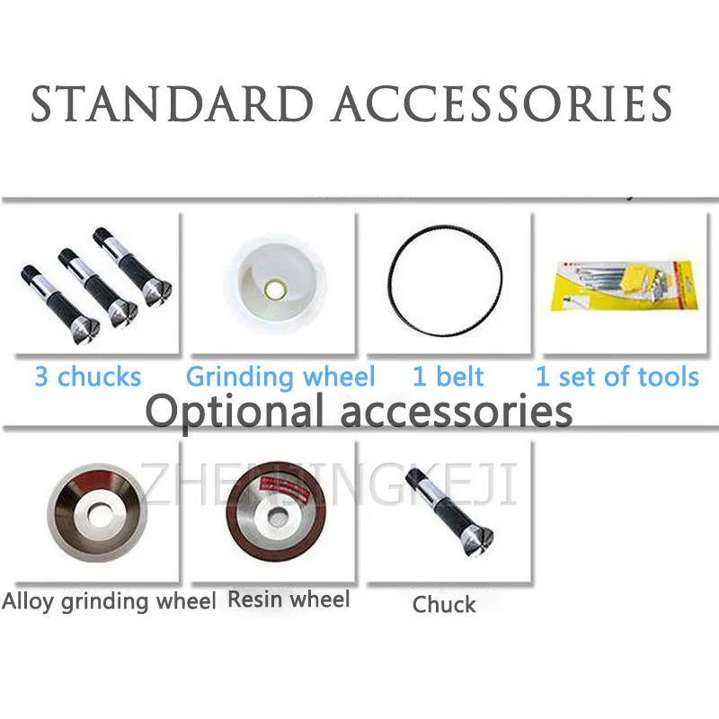 

Universal Sharpen Machine Computer Sculpture Knife Sharpen Machine Mill 3-16mm Sharp Knife Round Burin Precision High 220V/380V