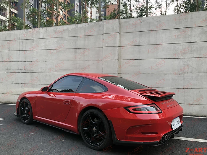 2005-2011 Z-ART для 911 Tempus задний бампер углеродное волокно Корпус обтекаемой формы