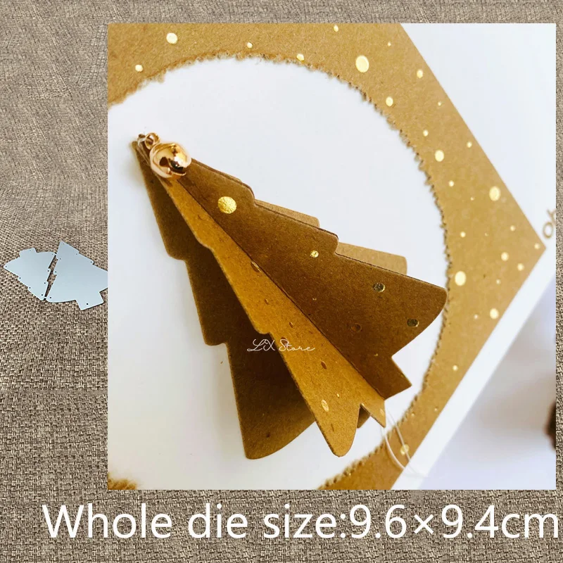 

XLDesign Craft Metal Cutting Dies stencil mold 2pcs trees decoration scrapbook Album Paper Card Craft Embossing die cuts