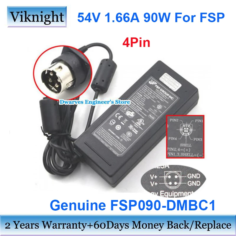 Натуральная FSP090 DMBC1 54в 1.66A Питание адаптер переменного тока для FSP ZYXEL GS1900 8HP S1900 8hp