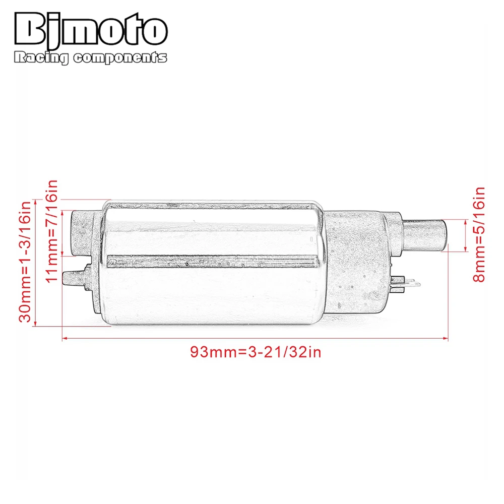 Мотоциклетный топливный насос BJMOTO для Yamaha YW50FX Zuma 50 2014-2017 YZ250 YZ250F 2014-2018 CE50D Jog Deluxe