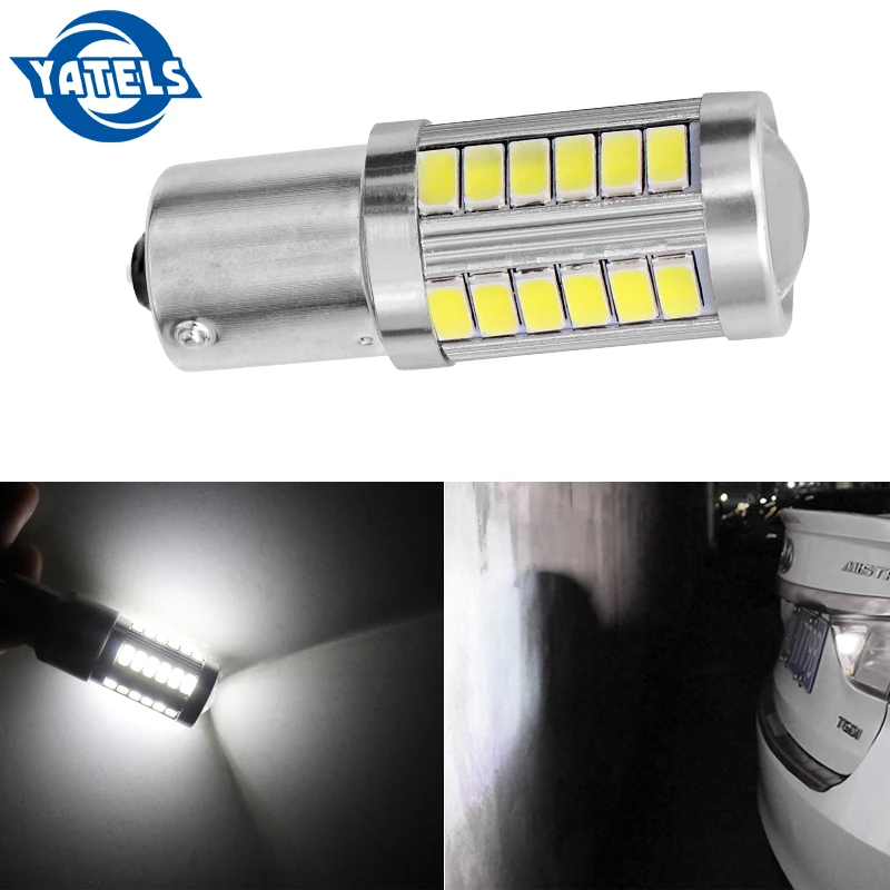 Из 2 предметов стробоскоп проблесковый маячок P21W BA15S 1156 вспышкой 33 SMD led 5630 авто