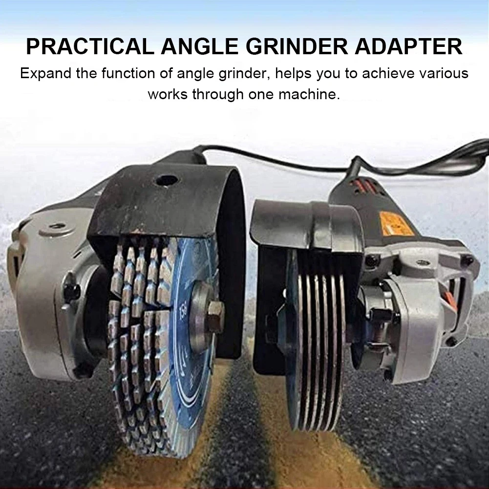 

M10/M14 Angle Grinder Adapter Conversion Head Flange Nut Variable Slotting Grooving Machine For 100/125-230 Lock Nut