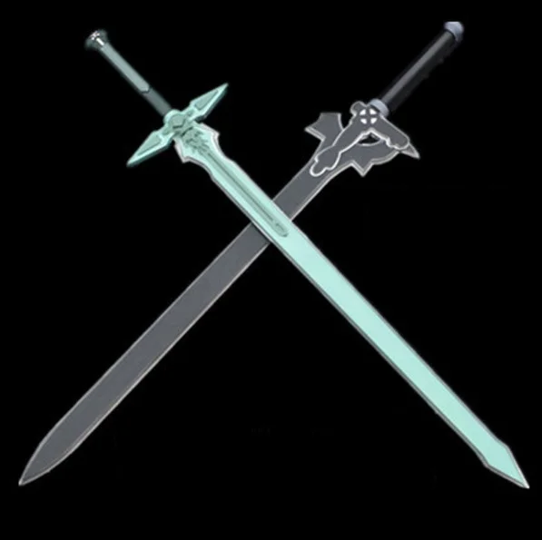 Меч искусство онлайн САО 1:1 Асуна оружие фигурка Kirigaya Kazuto Elucidator/Темный отталкивающий косплей меч из пенополиуретана - Цвет: Белый