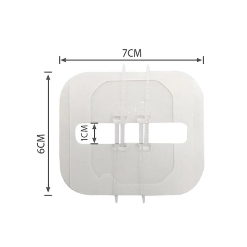 1 шт. устройство для безболезненной застежки-молнии без игл пластырь раны швов