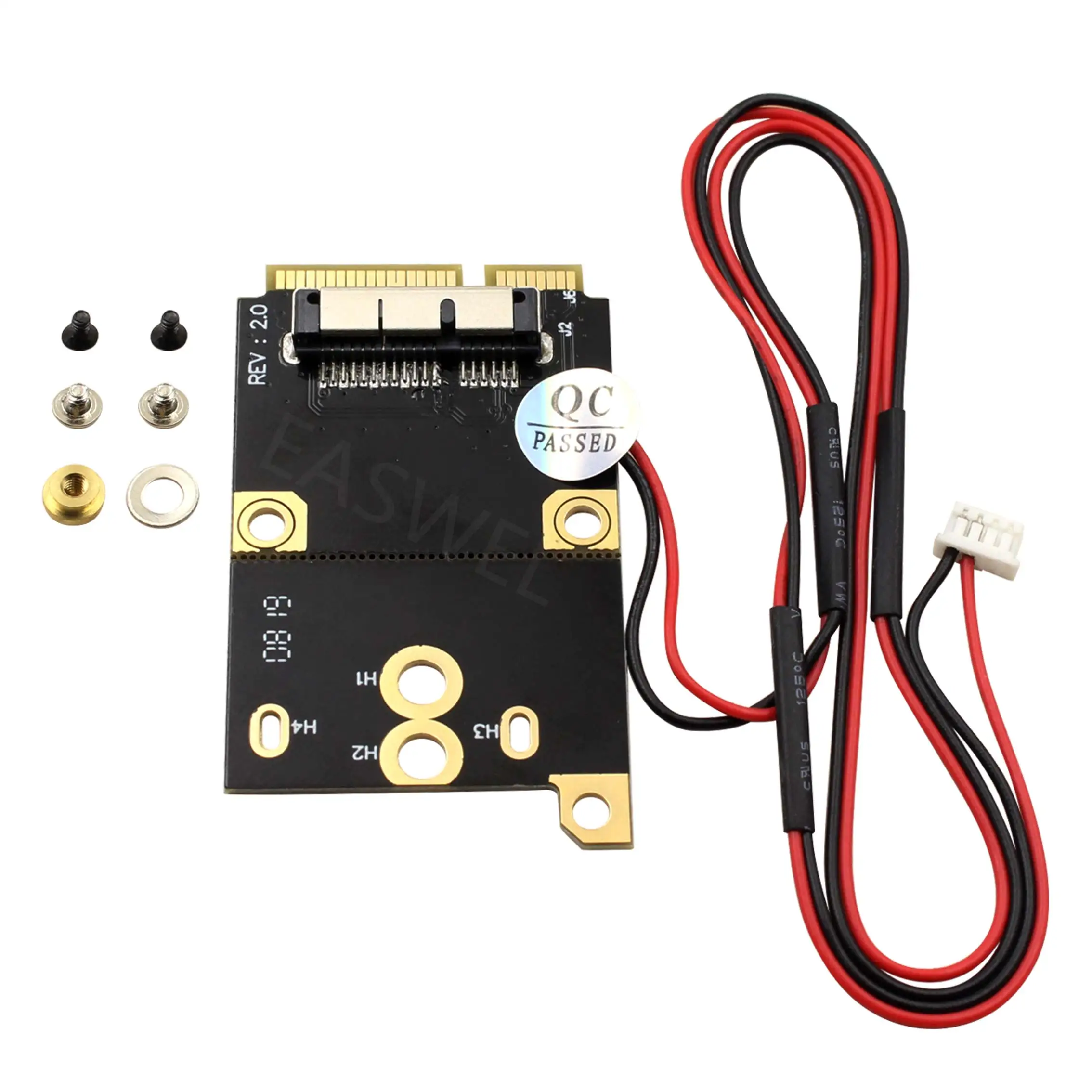 1 шт. мини PCI-E к 25 мм беспроводной Wifi карты конвертер BCM94331CD BCM943602CDP | Электроника