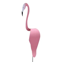 swirl bird flamingo swan whimsical dynamic bird slight swing breeze garden decor
