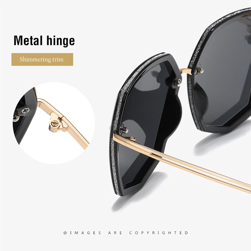 

Fashion Polarized Sunglasses Women Brand Designer 2021 Trend Oversized Driving Sun Glasses Female Vintage Outdoor Travel Eyewear